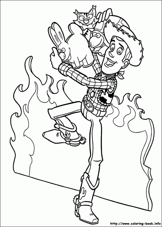 Toy Story kolorowanki
